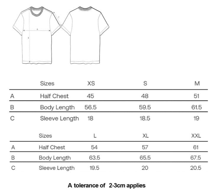 The Cocky Horizon Tee BLK