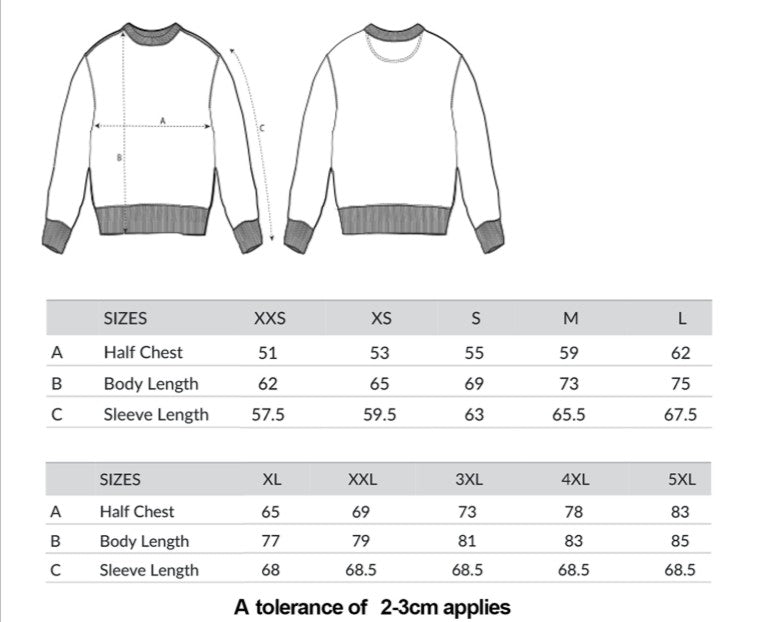 The Cocky Shoreline Sweater BLK